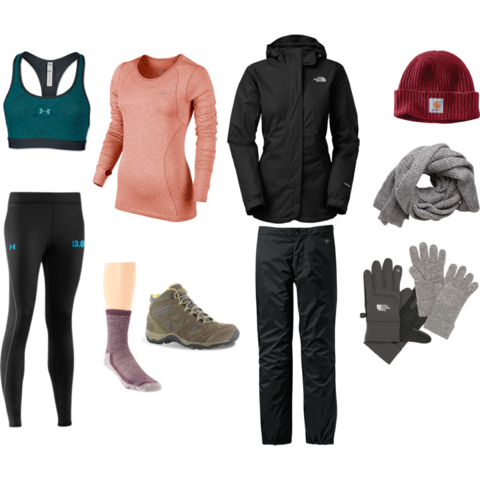 clothes for winter hiking